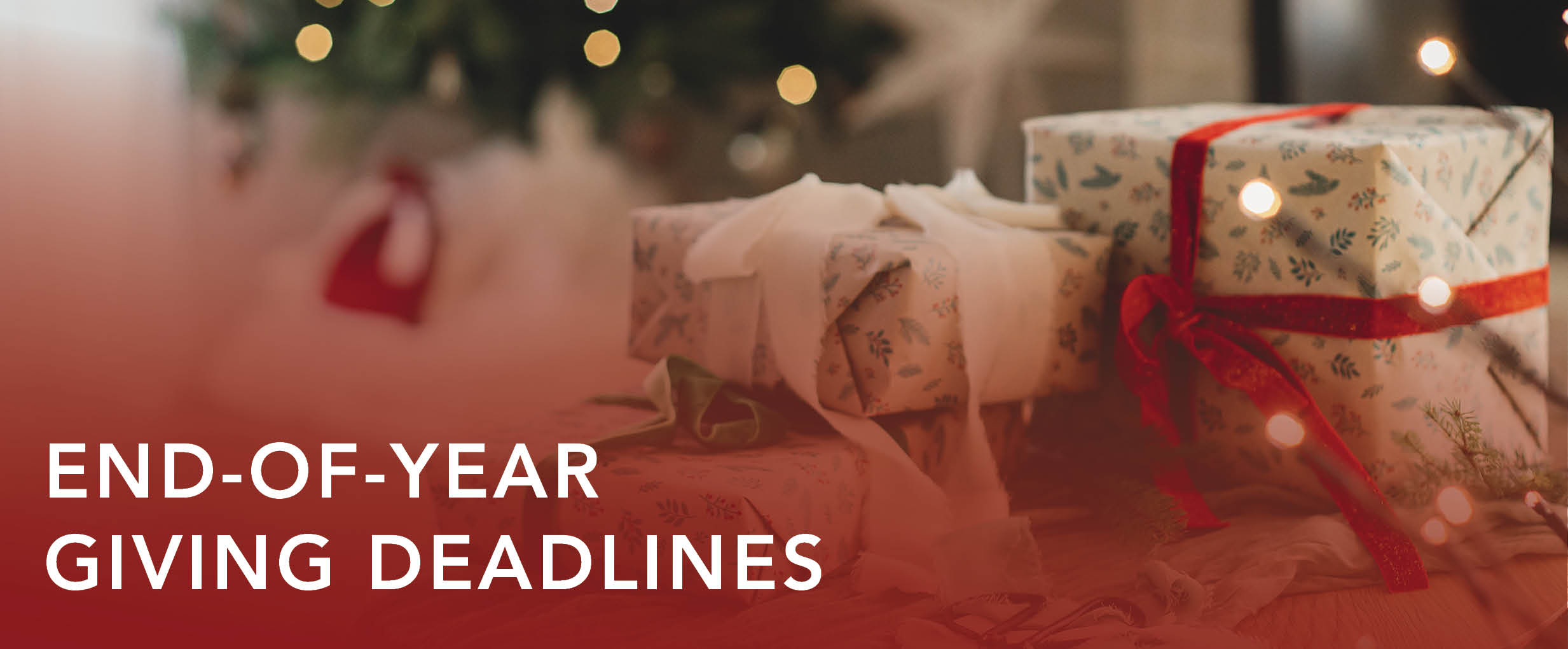 Year-End Charitable Giving Deadlines: Your 2025 Guide